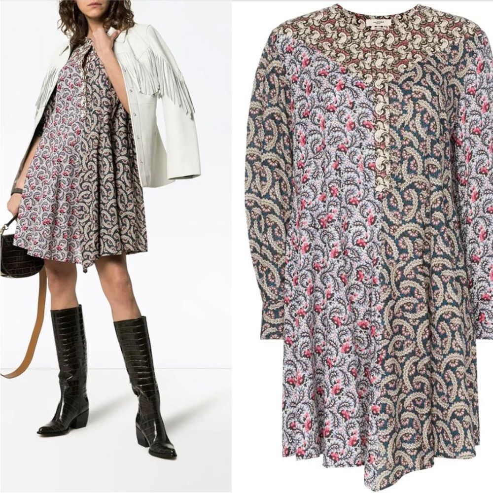 Etoile Isabel Marant Lissande Dress Size 38